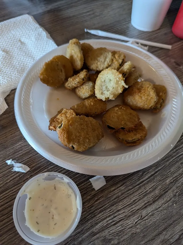 Fried Pickles and Ranch Dip