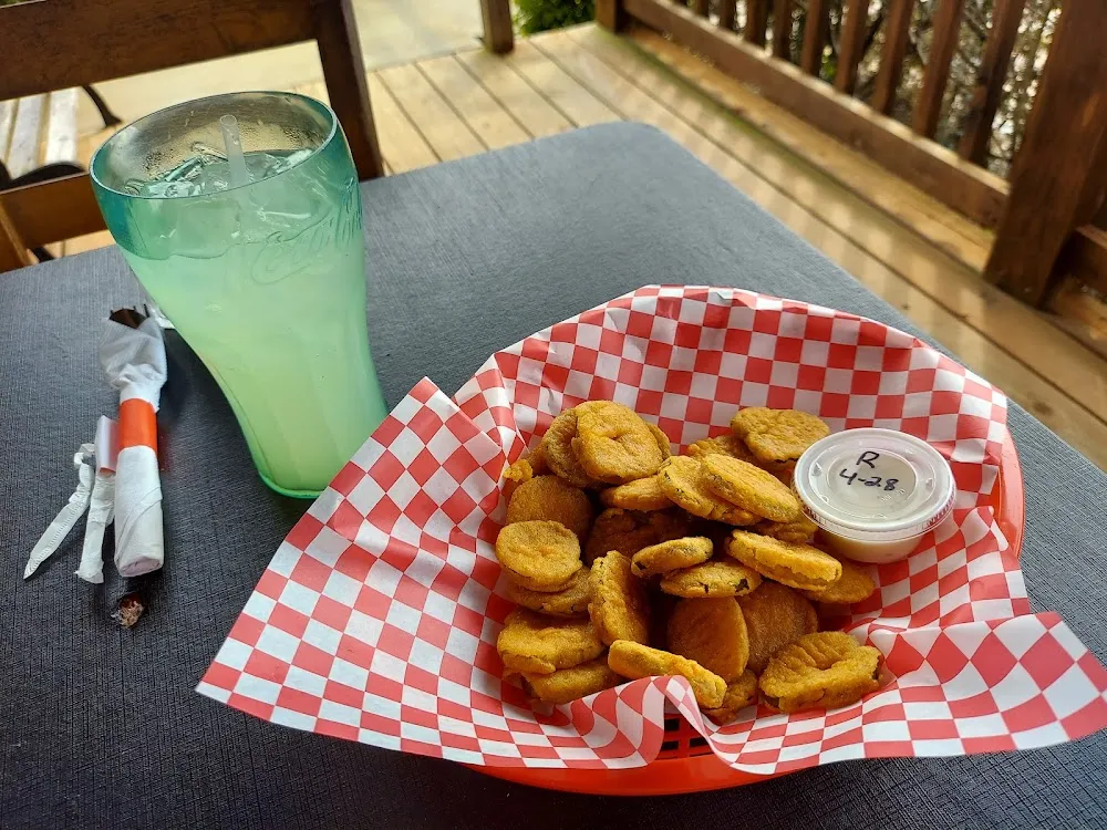 Golden Fried Pickles